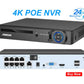 Caméra De Surveillance Extérieure 4K 8 MP PoE